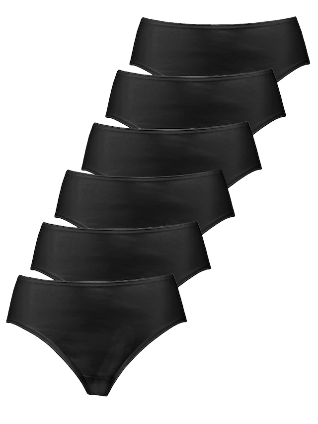 Nina Von C. Jazz-Pants Slips »6er Pack Damen Jazzpant Fine Cotton«