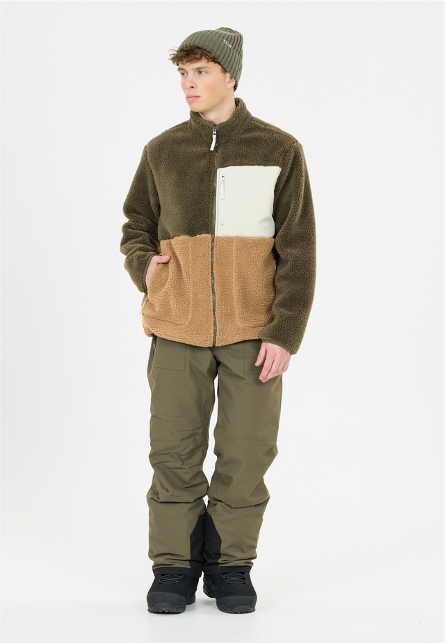 SLOPE Fleecejacke »Katau« aus angenehm weichem Teddy-Material