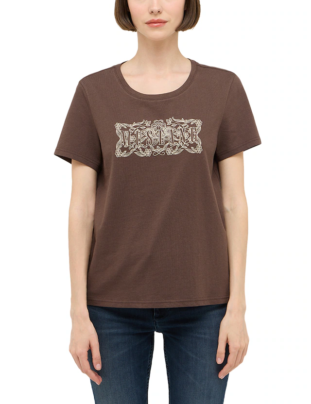 MUSTANG Kurzarmshirt »Damen Style Alma«