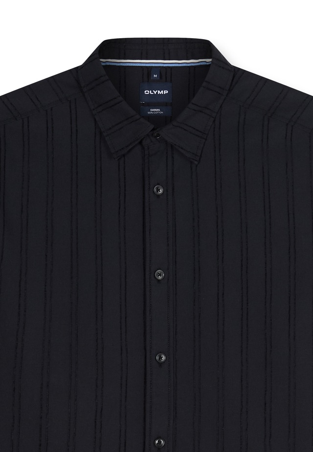 OLYMP Langarmhemd »OLYMP Casual, Regular Fit, Kent«