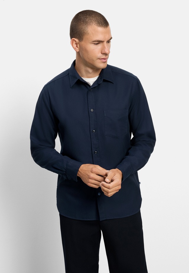 OLYMP Langarmhemd »OLYMP Casual, Regular Fit, Kent«