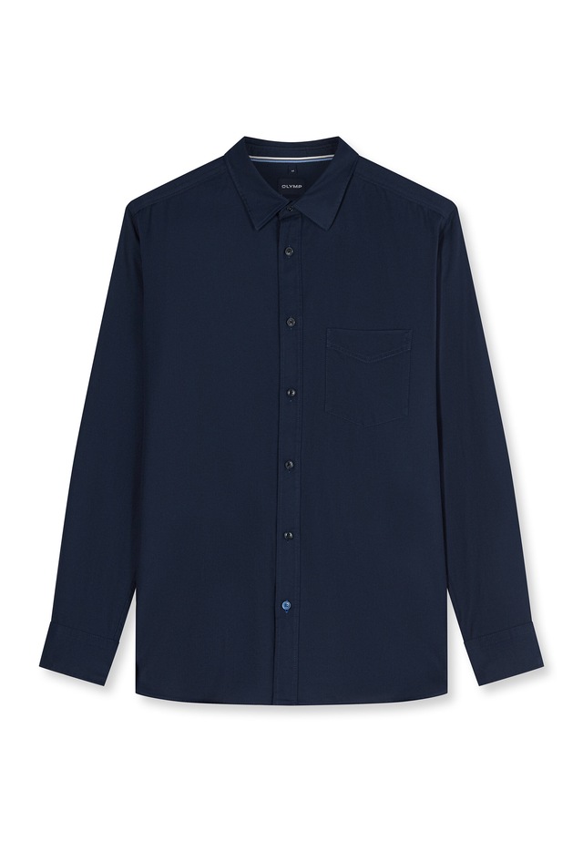 OLYMP Langarmhemd »OLYMP Casual, Regular Fit, Kent«