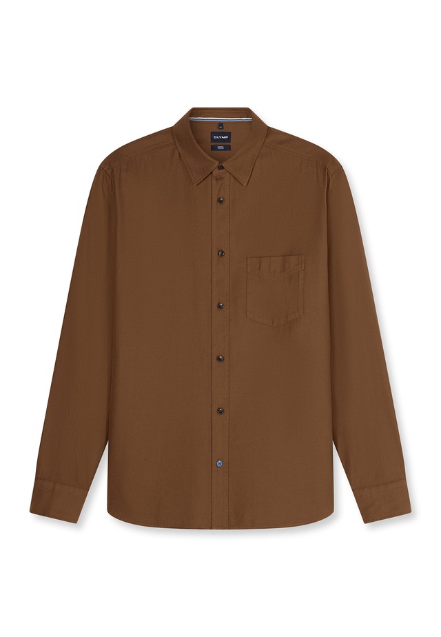 OLYMP Langarmhemd »OLYMP Casual, Regular Fit, Kent«