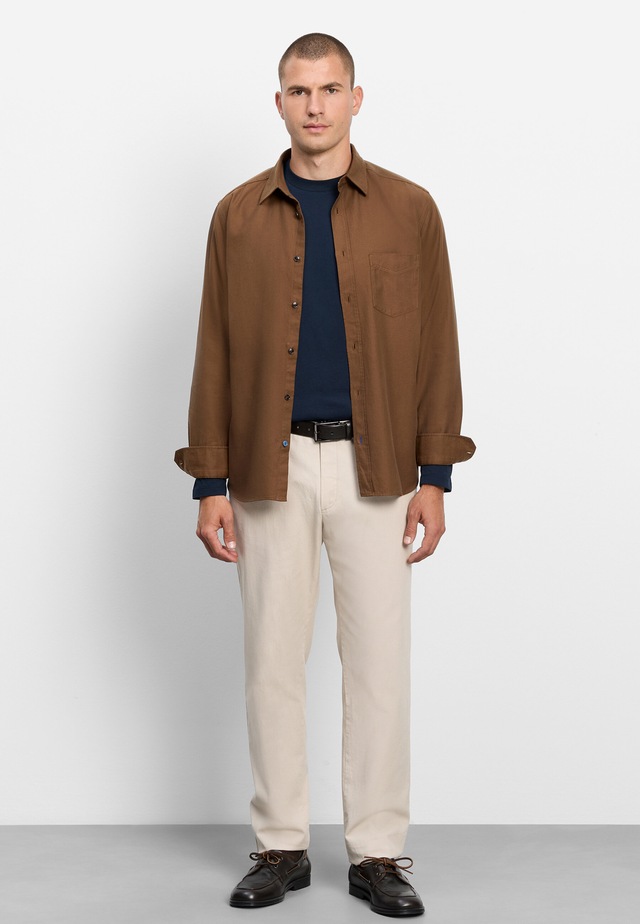 OLYMP Langarmhemd »OLYMP Casual, Regular Fit, Kent«