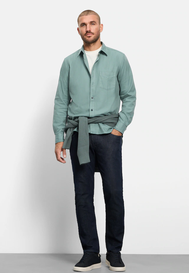 OLYMP Langarmhemd »OLYMP Casual, Regular Fit, Kent«