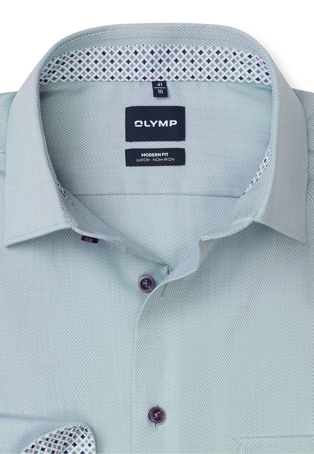 OLYMP Businesshemd »OLYMP Luxor, Modern Fit, New Kent mit extra langem Arm«
