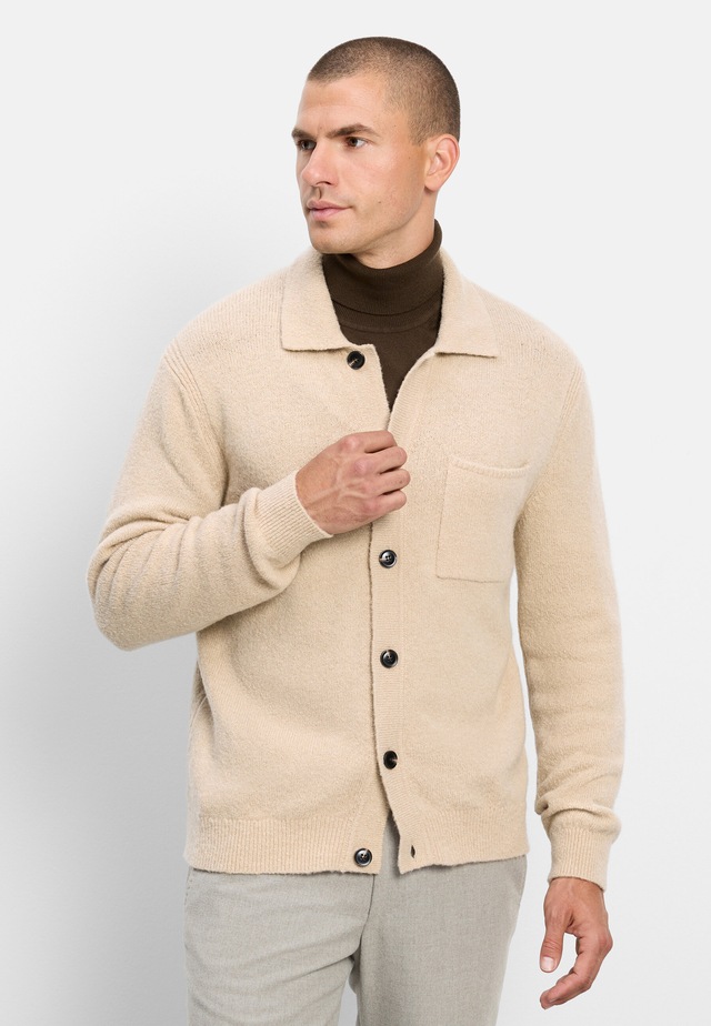 OLYMP Strickjacke »OLYMP Casual Strick, Strickjacke«