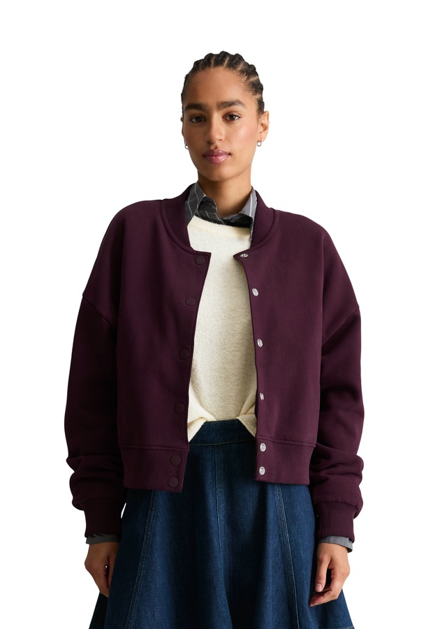 Marc O'Polo DENIM Sweatjacke »aus softer Bio-Baumwolle«