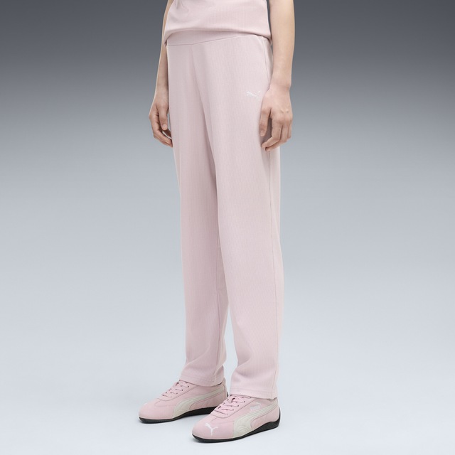 PUMA Sporthose »Essentials High-Waist Straight-Leg Hose Mädchen«