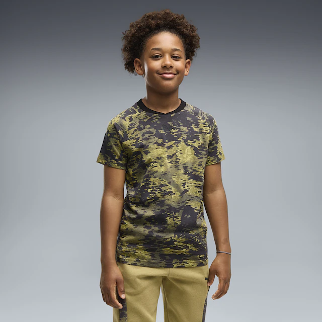PUMA T-Shirt »PUMA Sport Camo T-Shirt Jungen«