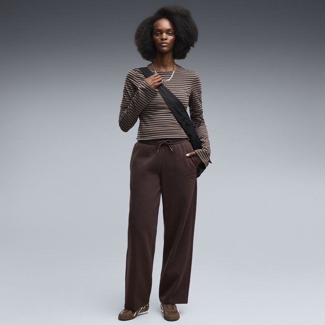 PUMA Sporthose »PUMA Class Fleecehose mit geradem Bein Damen«