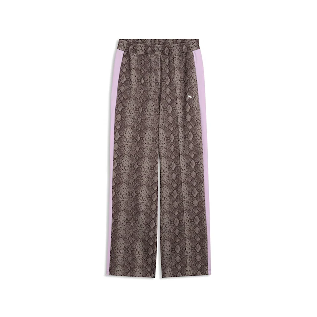 PUMA Sporthose »T7 Snake Print Straight Hose Damen«