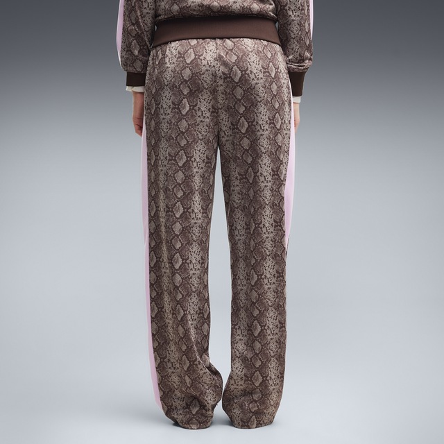 PUMA Sporthose »T7 Snake Print Straight Hose Damen«