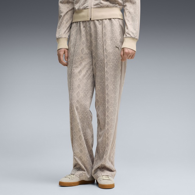 PUMA Sporthose »T7 Snake Print Straight Hose Damen«