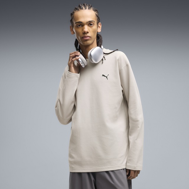 PUMA T-Shirt »PUMATECH Relaxed Waffle Langarmshirt Herren«