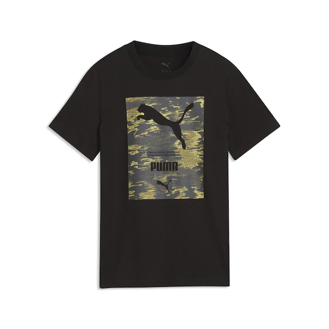 PUMA T-Shirt »PUMA Sport Camo Graphic T-Shirt Jungen«