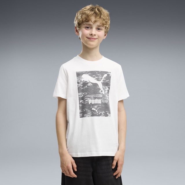 PUMA T-Shirt »PUMA Sport Camo Graphic T-Shirt Jungen«