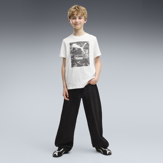 PUMA T-Shirt »PUMA Sport Camo Graphic T-Shirt Jungen«