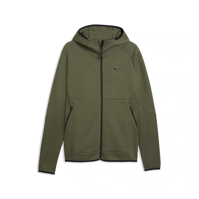 PUMA Sweatjacke »PUMATECH Elevated Slim Kapuzenjacke Herren«