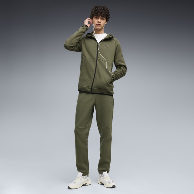 PUMA Sweatjacke »PUMATECH Elevated Slim Kapuzenjacke Herren«