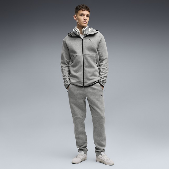 PUMA Sweatjacke »PUMATECH Elevated Slim Kapuzenjacke Herren«