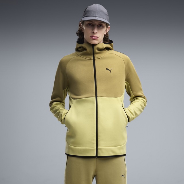 PUMA Sweatjacke »PUMATECH Elevated Slim Kapuzenjacke Herren«