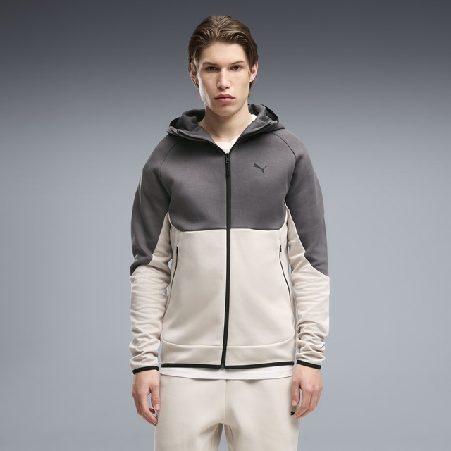 PUMA Sweatjacke »PUMATECH Elevated Slim Kapuzenjacke Herren«