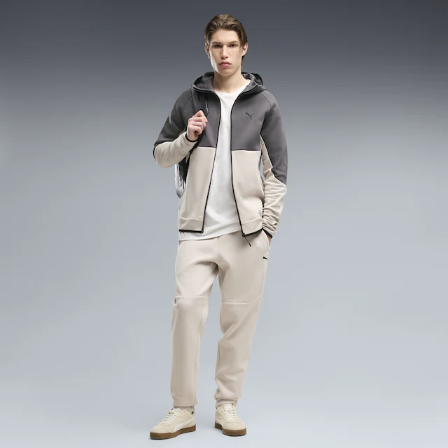 PUMA Sweatjacke »PUMATECH Elevated Slim Kapuzenjacke Herren«