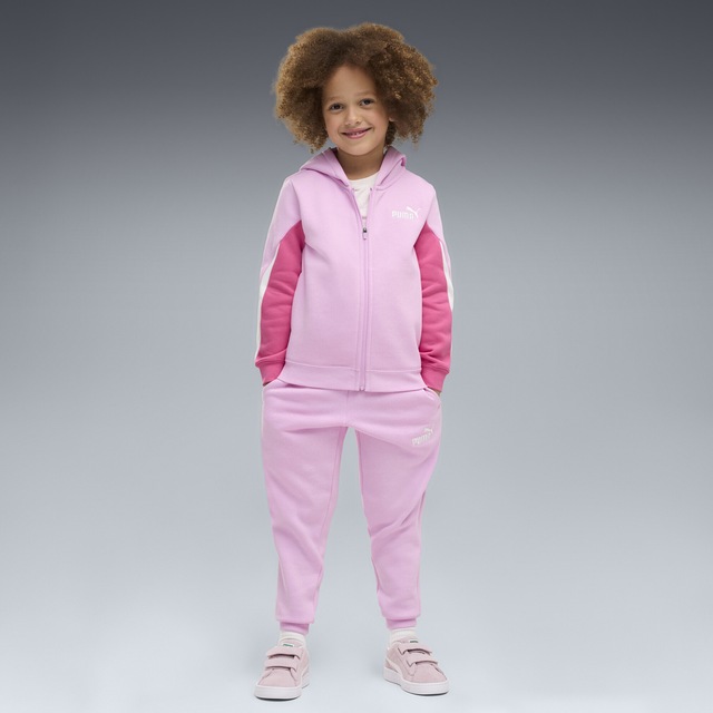 PUMA Jogginganzug »Essentials Colourblocked Trainingsanzug mit Kapuze Kinder«