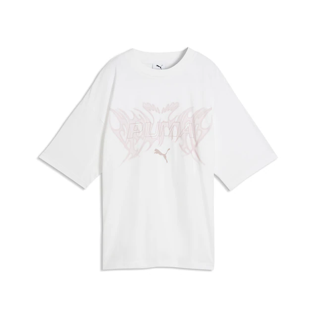 PUMA T-Shirt »Midnight Shadow Oversized Graphic T-Shirt Mädchen«