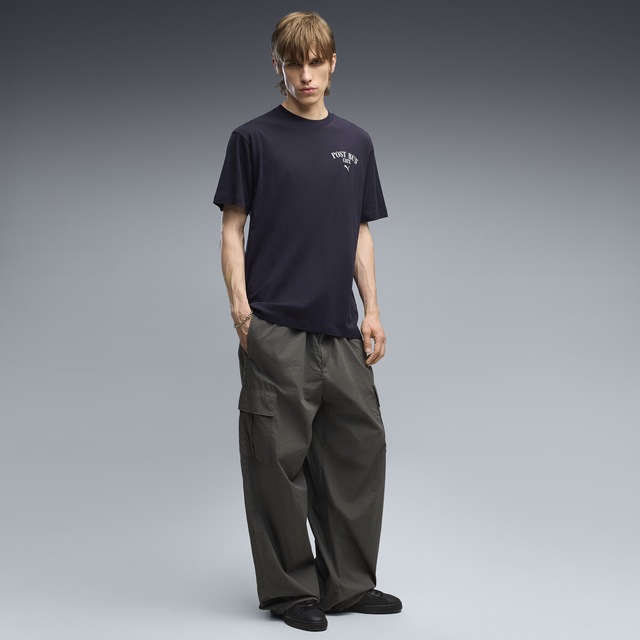 PUMA T-Shirt »Graphic PUMA Cafe Relaxed T-Shirt Herren«
