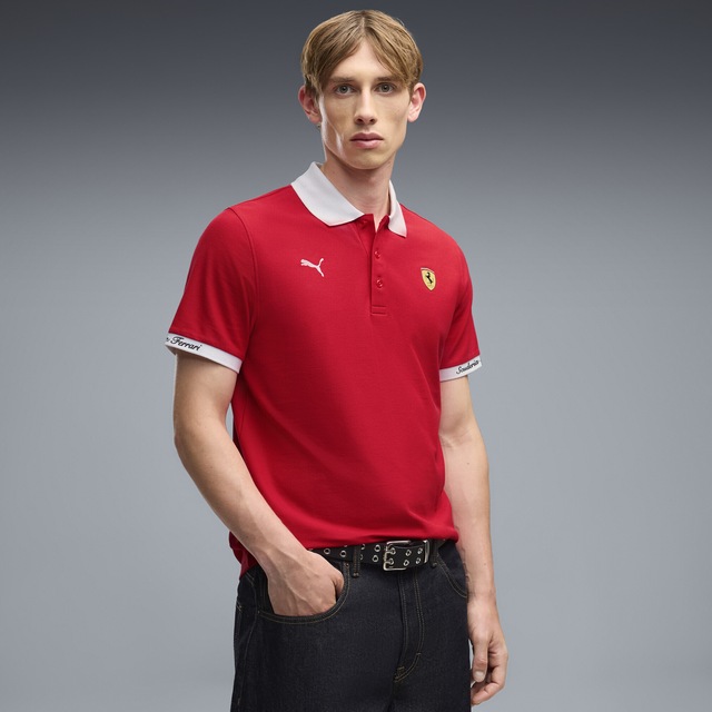 PUMA Poloshirt »Ferrari Pique Polo Herren«