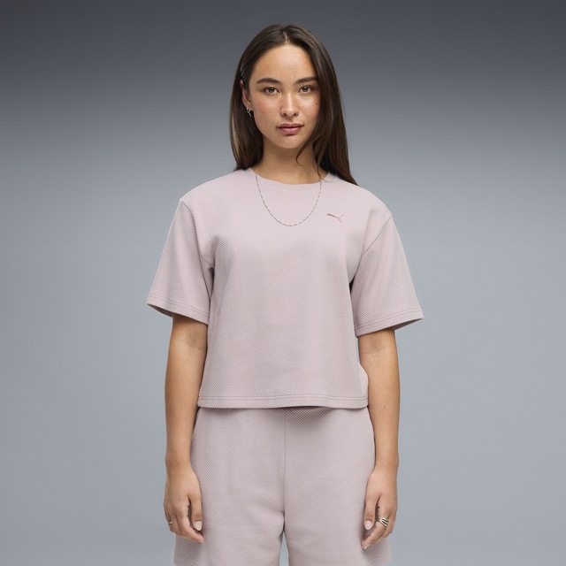 PUMA T-Shirt »Essentials Elevated Relaxed T-Shirt Damen«