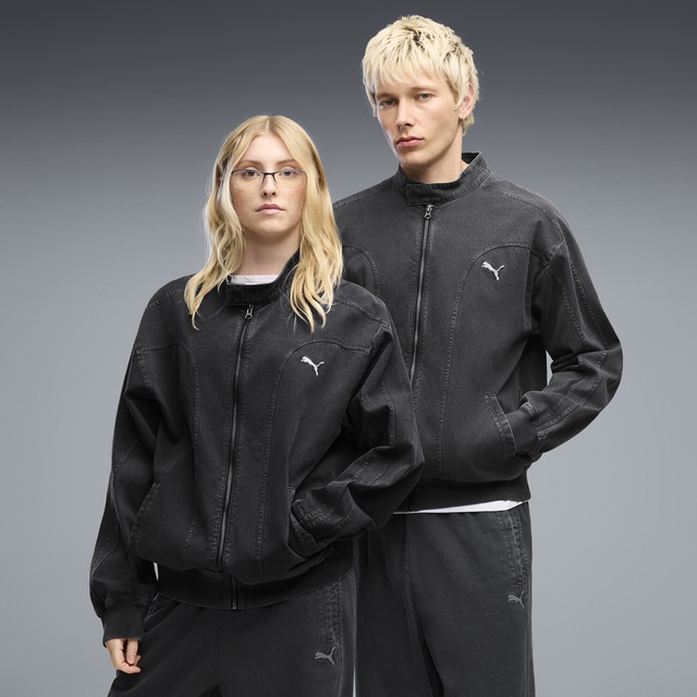 PUMA Sweatjacke »FUTURE.PUMA.ARCHIVE T7 Relaxed Washed Twill Trainingsjacke«