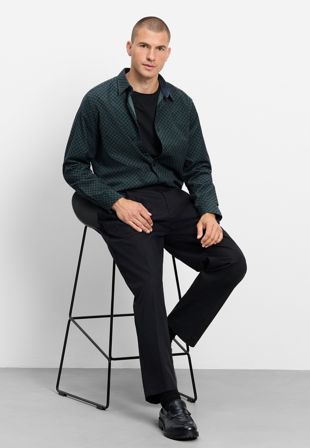 OLYMP Langarmhemd »OLYMP Casual, Regular Fit, Kent«