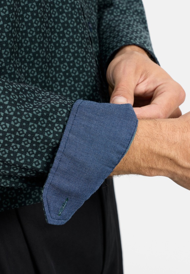 OLYMP Langarmhemd »OLYMP Casual, Regular Fit, Kent«