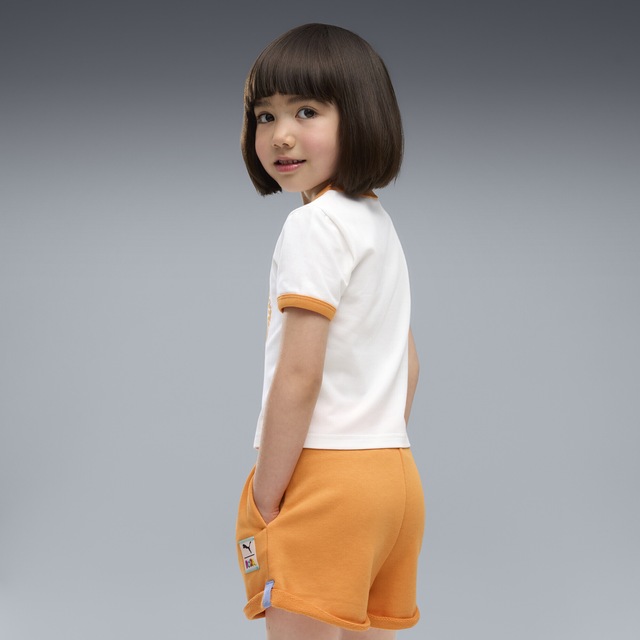 PUMA T-Shirt »PUMA x DORA THE EXPLORER Slim Ringer-T-Shirt Mädchen«