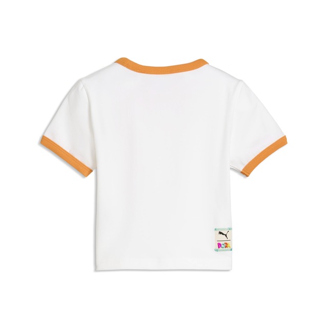 PUMA T-Shirt »PUMA x DORA THE EXPLORER Slim Ringer-T-Shirt Mädchen«