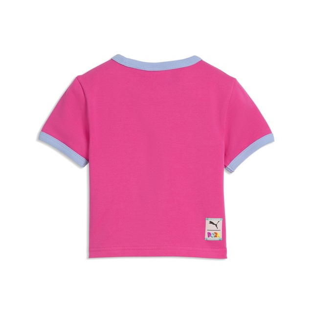 PUMA T-Shirt »PUMA x DORA THE EXPLORER Slim Ringer-T-Shirt Mädchen«