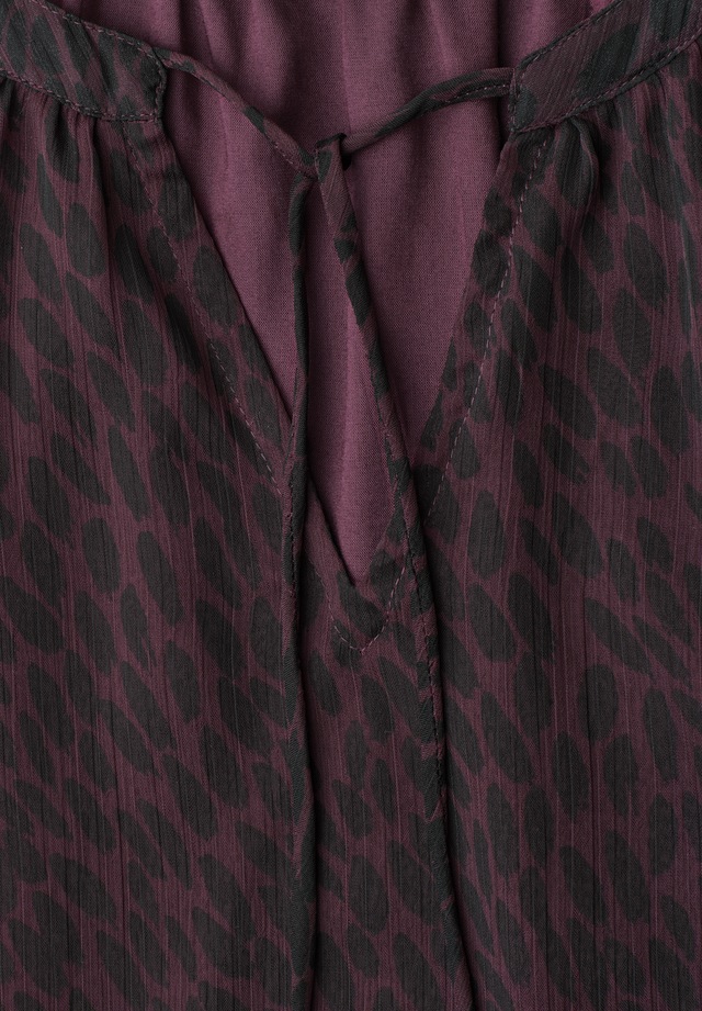 STREET ONE Langarmbluse mit Chiffon-Layer
