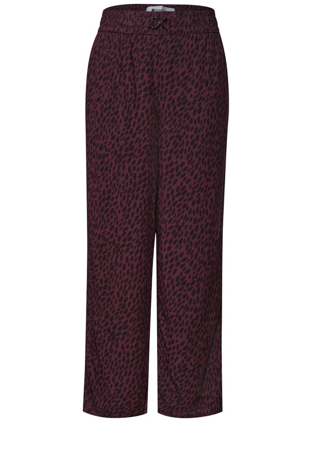 STREET ONE Stoffhose Middle Waist