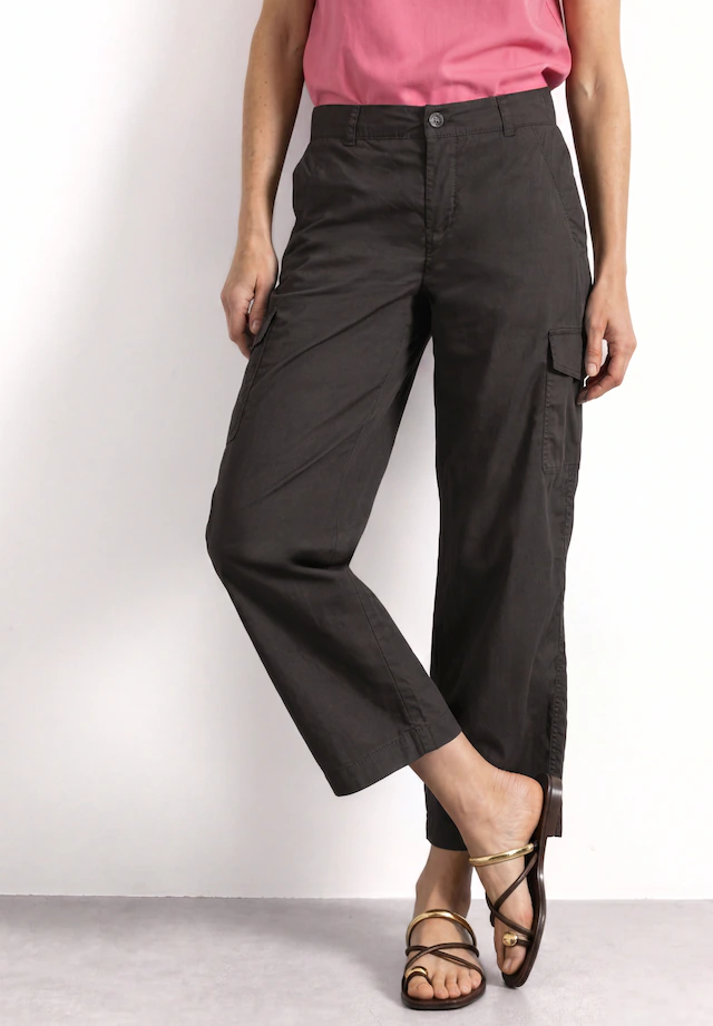 STREET ONE Stoffhose im Cargo-Style