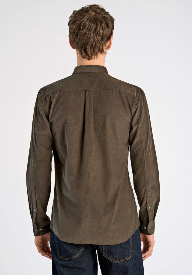 LINDBERGH Langarmhemd »Cordhemd (Langarm) Relaxed Fit«