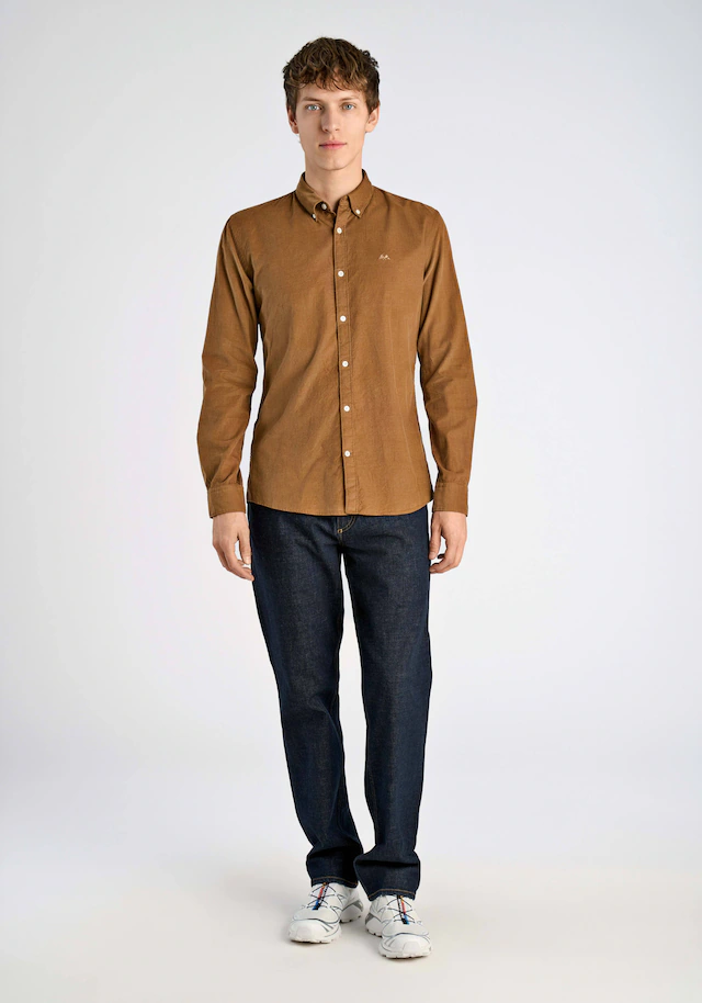 LINDBERGH Langarmhemd »Cordhemd (Langarm) Relaxed Fit«