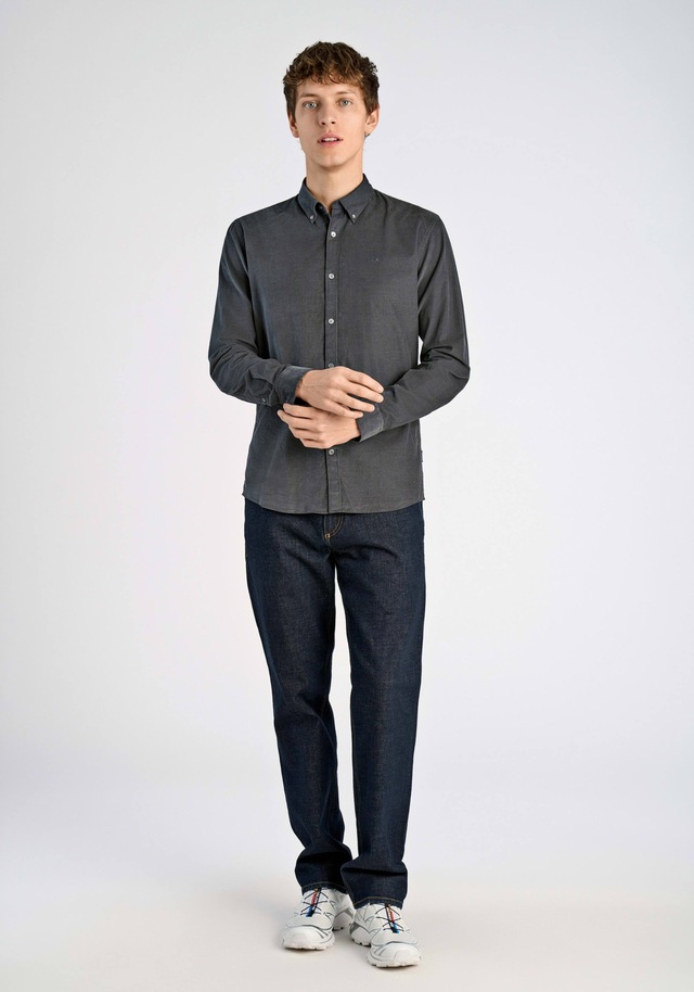 LINDBERGH Langarmhemd »Cordhemd (Langarm) Relaxed Fit«