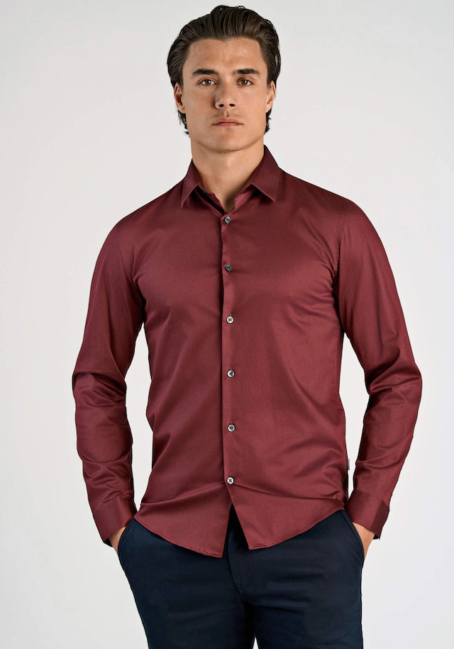 LINDBERGH Businesshemd »Business-Hemd (Langarm) Slim Fit«