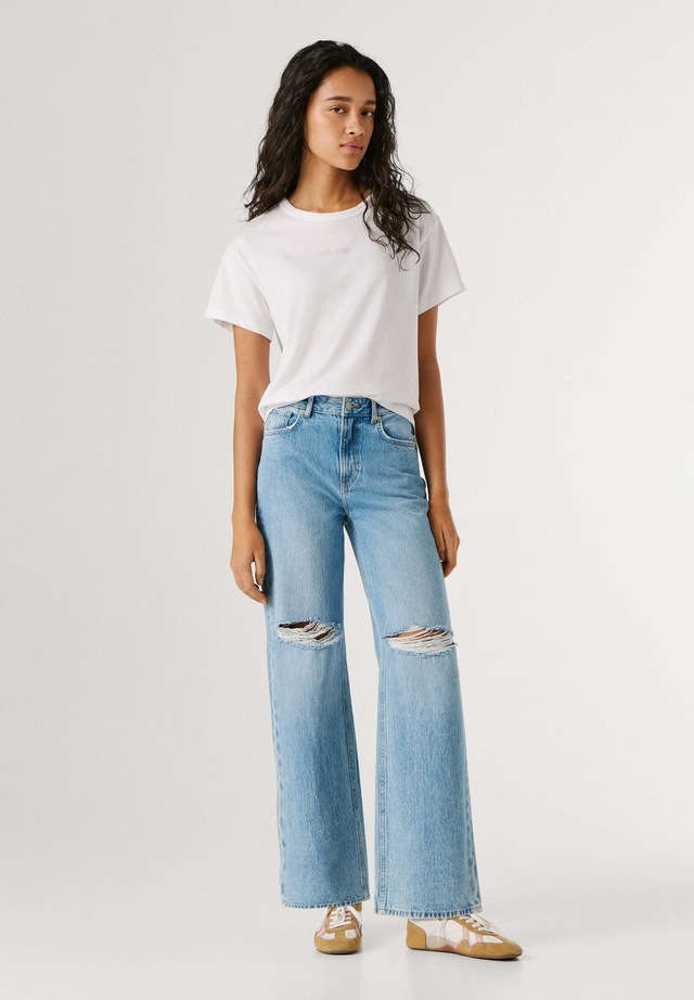 Pepe Jeans Straight-Jeans »straight leg jeans STRAIGHT JEANS UHW LEXA«