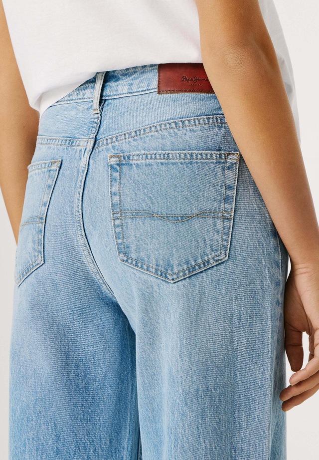 Pepe Jeans Straight-Jeans »straight leg jeans STRAIGHT JEANS UHW LEXA«