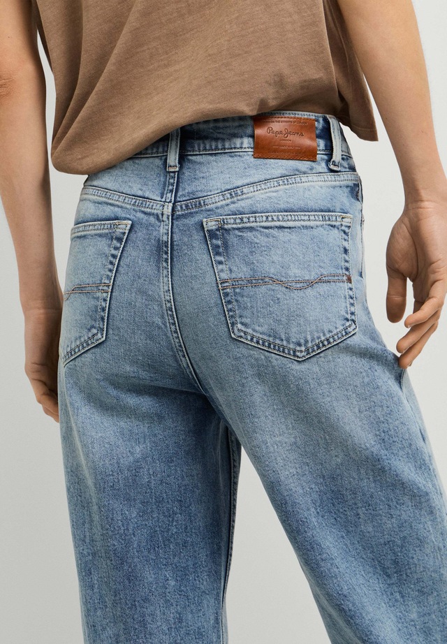 Pepe Jeans Straight-Jeans »straight leg jeans STRAIGHT JEANS UHW LEXA«