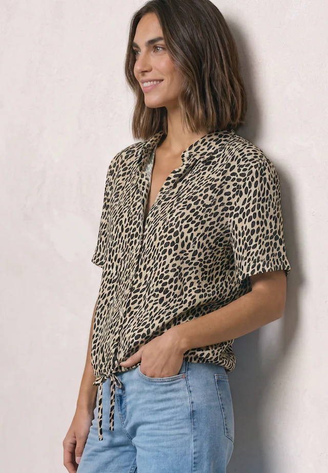 STREET ONE Hemdbluse in Blusen-Optik